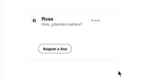 El cursor viaja, hace clic y aparece el resultado, fotograma 0