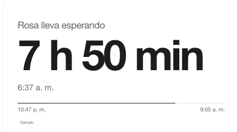 La espera corre una vez y queda quieta, fotograma 12