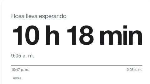 La espera corre una vez y queda quieta, fotograma 30
