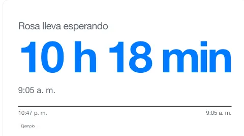 La espera corre una vez y queda quieta, fotograma 66