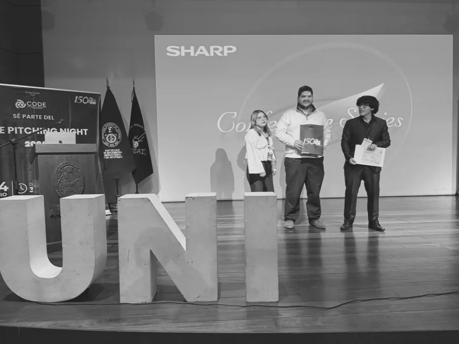 Premiación en una universidad