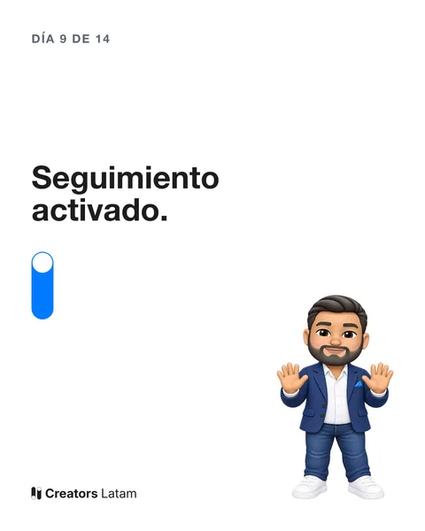 Un post con un interruptor azul y Martín
