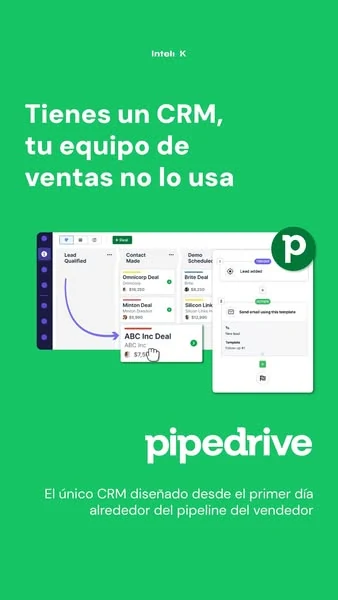 Inteli-K (partner de Pipedrive): «Tienes un CRM, tu equipo de ventas no lo usa»