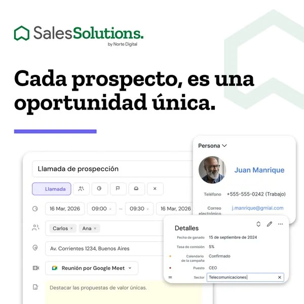 Norte Digital Media (Sales Solutions): «Cada prospecto es una oportunidad única»