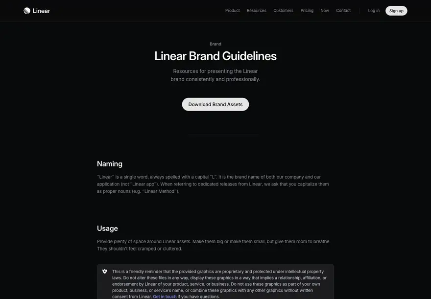 Linear: Brand Guidelines