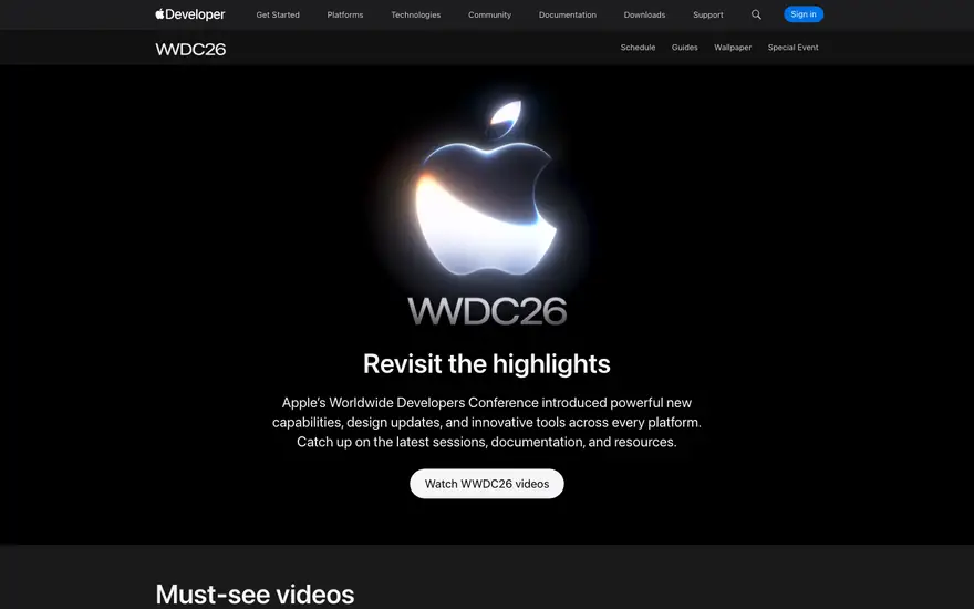 Apple: WWDC26
