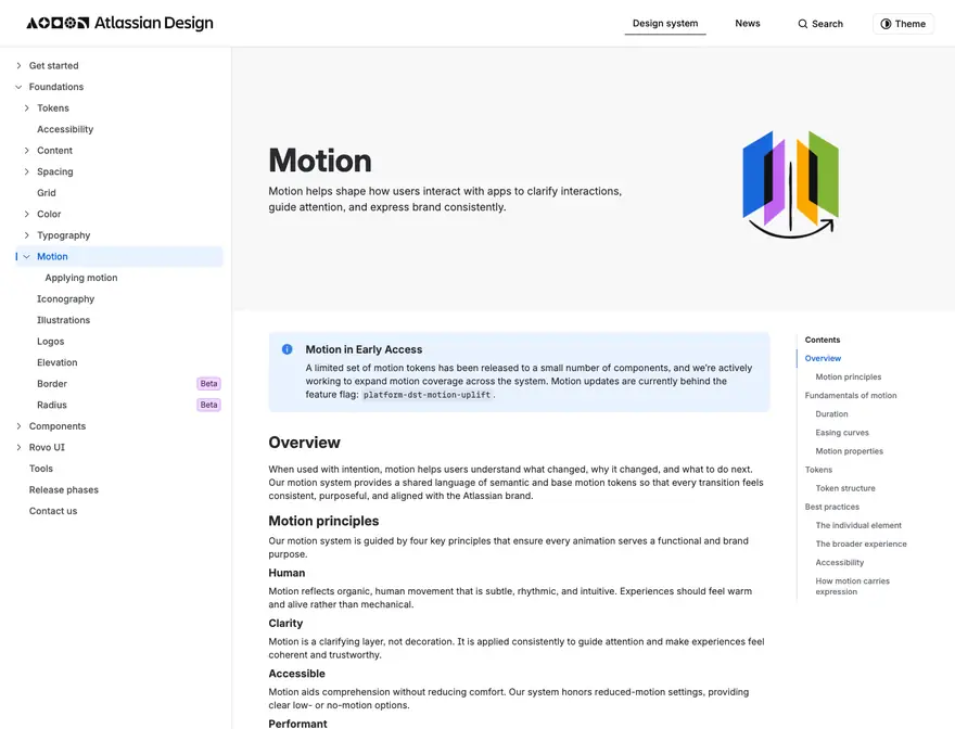 Atlassian: Design · Motion