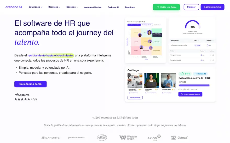 Crehana: Inicio