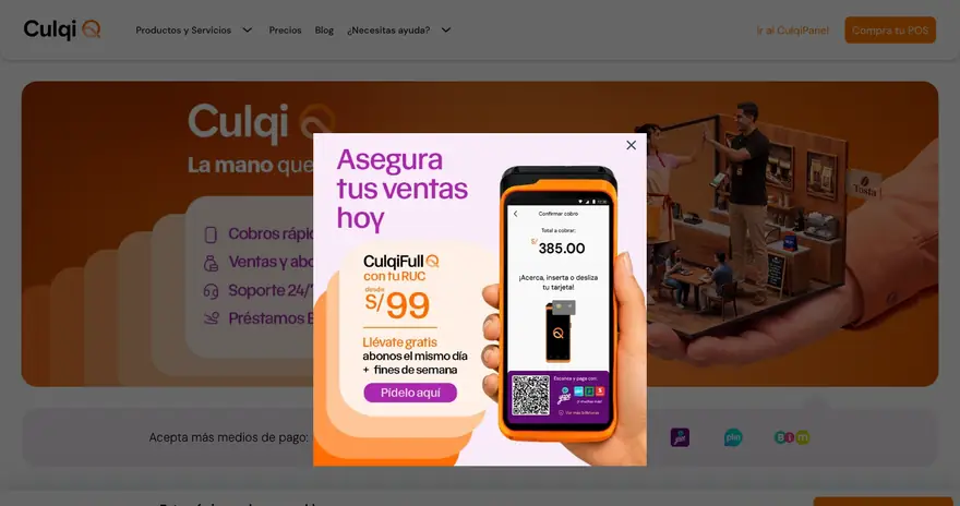 Culqi: Inicio