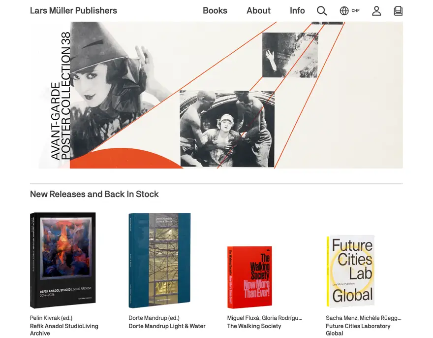 Lars Müller Publishers: Catálogo