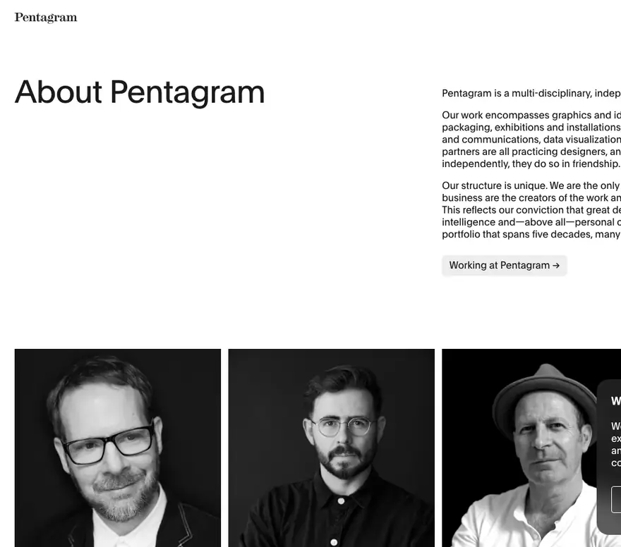 Pentagram: About