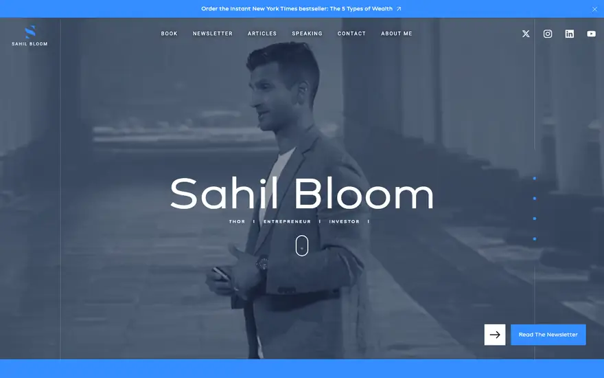 Sahil Bloom: Inicio