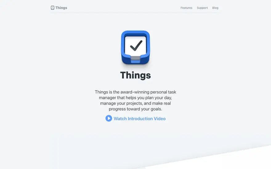 Things (Cultured Code): Inicio