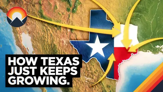 Wendover Productions: «How Texas just keeps growing.»