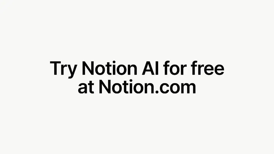 Notion: Introducing the new Notion AI, 0:51.5