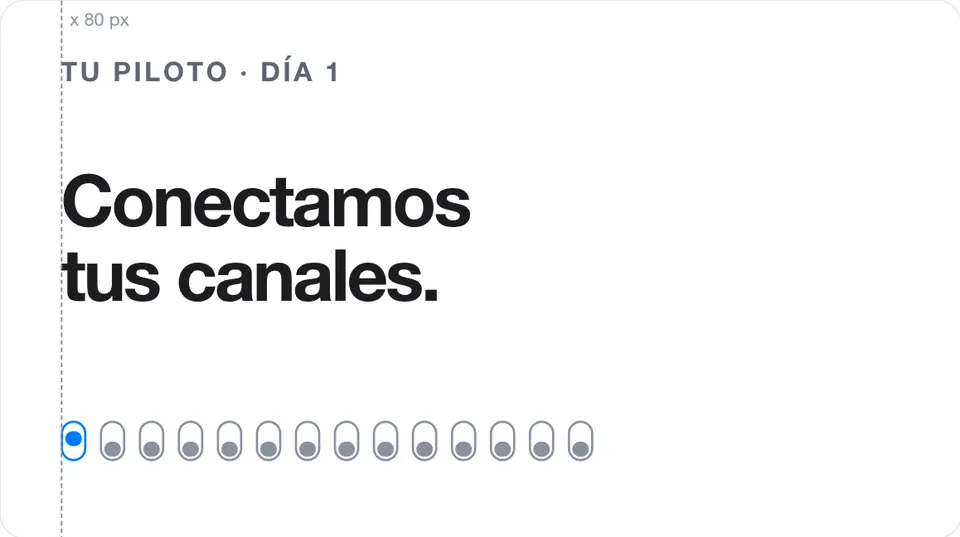 Fotograma 0 (0 ms) de la transición «Empuje corto»