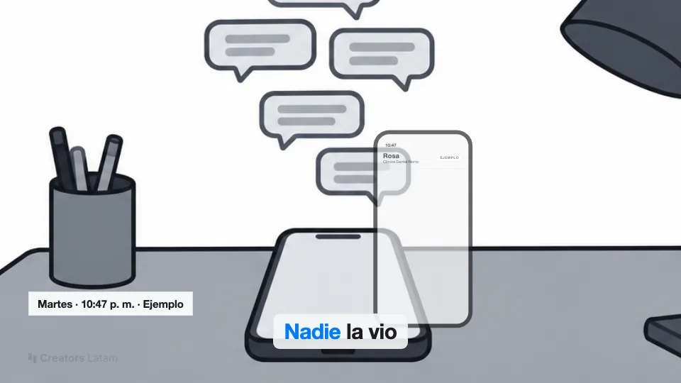 «Nadie la vio»: el celular se acerca