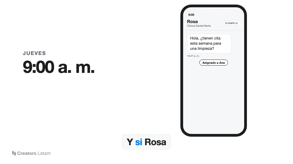 El chat llega con su vendedor